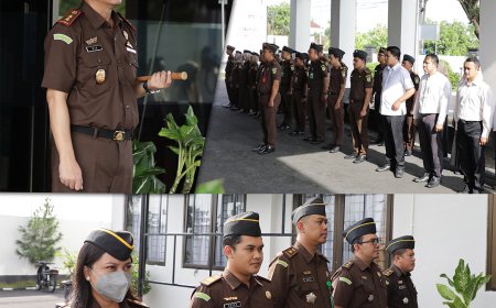 menjelang Pemilu 2024 sebagai ASN, khususnya seluruh Pegawai Kejaksaan Negeri kabupaten Madiun harus selalu menjaga NETRALITAS