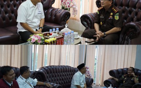 kunjungan silaturahmi dari Kepala Kantor Pelayanan Pajak (KPP) Pratama Madiun