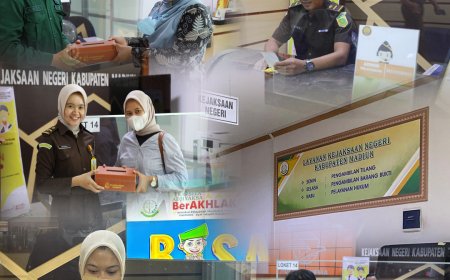 Kejaksaan Negeri Kabupaten Madiun melalui bidang Pidum, Datun, Intelijen dan PB3R melaksanakan pelayanan di Mal Pelayanan Publik Kabupaten Madiun