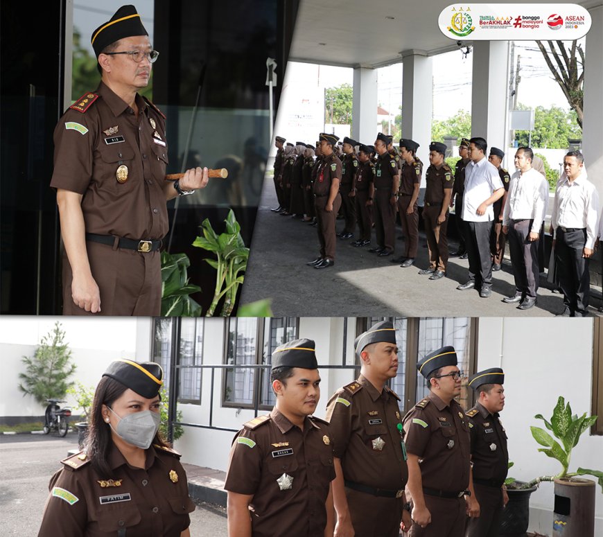 menjelang Pemilu 2024 sebagai ASN, khususnya seluruh Pegawai Kejaksaan Negeri kabupaten Madiun harus selalu menjaga NETRALITAS