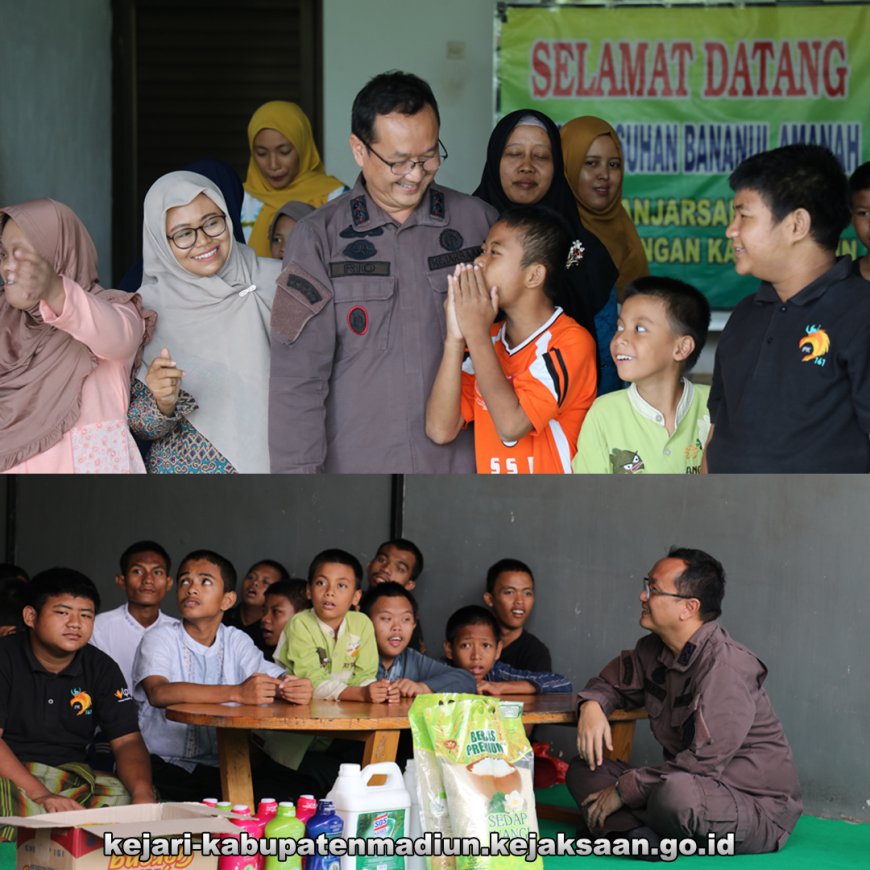 kegiatan Bhakti Sosial di Panti Asuhan "Bananul Amanah" Desa Banjarsari Wetan Kecamatan Dagangan Kabupaten Madiun