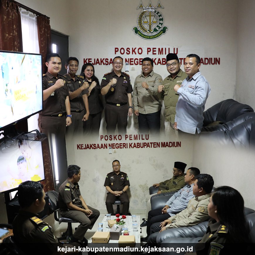 Rapat koordinasi bersama Bawaslu Kabupaten Madiun