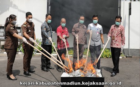 Pemusnahan Barang Bukti Perkara Tindak Pidana Umum yang telah berkekuatan Hukum Tetap (INKRACHT) 7 Maret 2024