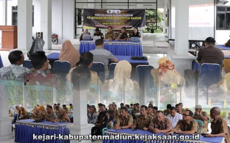 Kegiatan Penerangan Hukum Program Jaksa Garda Desa (Jaga Desa) tahun 2024 bagi seluruh Desa di Wilayah Kecamatan Balerejo Kabupaten Madiun