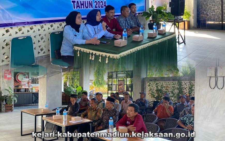 Pelayanan hukum oleh Tim Jaksa Pengacara Negara Kejaksaan Negeri Kabupaten Madiun