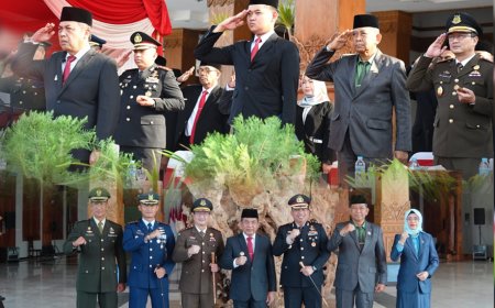 Upacara Hari Kebangkitan Nasional Ke-116 Pemerintah Kabupaten Madiun Tahun 2024