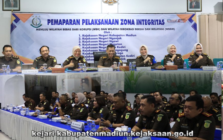 Verifikasi Lapangan oleh Tim Penilai Internal dari Jaksa Agung Muda Pengawasan kejaksaan RI kepada 9 Satker
