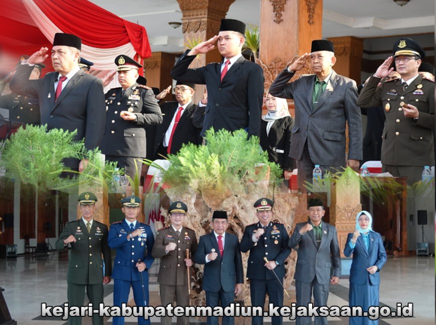Upacara Hari Kebangkitan Nasional Ke-116 Pemerintah Kabupaten Madiun Tahun 2024