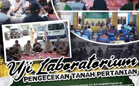 Uji Laboratorium pengecekan tanah Pertanian Di Desa Krebet Kecamatan Pilangkenceng