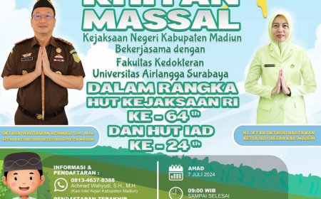 Khitan Massal Gratis hanya untuk 70 peserta