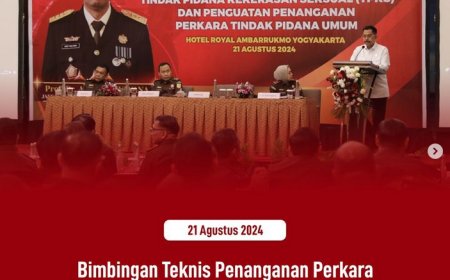 Bimbingan Teknis Peningkatan Kapasitas Jaksa Dalam Hal Penanganan Perkara Tindak Pidana Kekerasan Seksual (TPKS)
