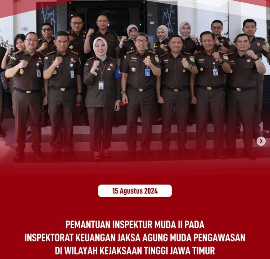 Pemantauan oleh Inspektur Muda II pada Inspektorat Keuangan Jaksa Agung Muda Pengawasan