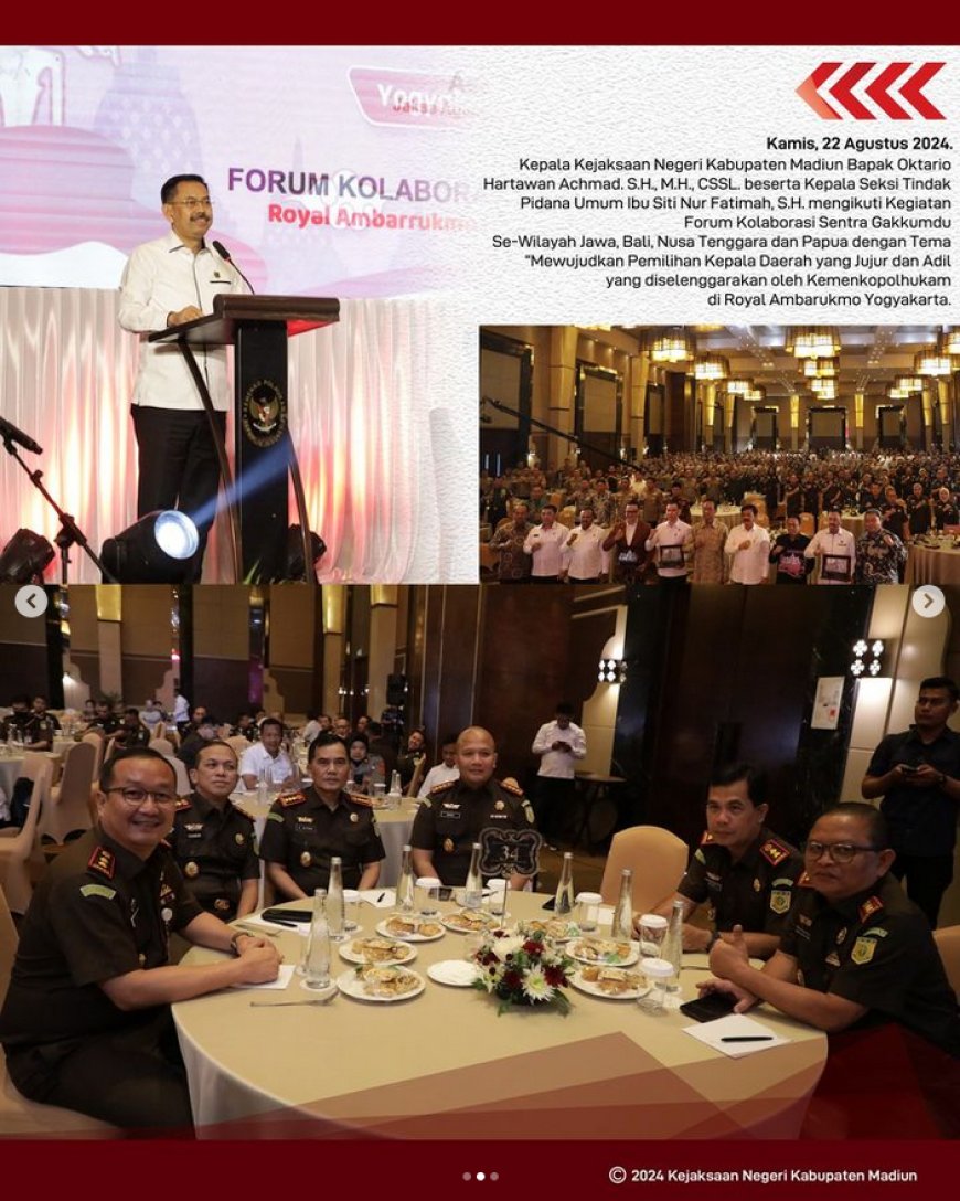 Kegiatan Forum Kolaborasi Sentra Gakkumdu Se-Wilayah Jawa, Bali, Nusa Tenggara dan Papua