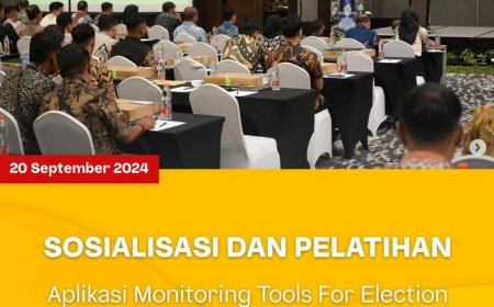 Sosialisasi dan Pelatihan Aplikasi Monitoring Tools For Election Kejaksaan RI Tahun Anggaran 2024