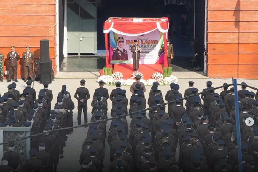 Upacara Peringatan Hari Lahir ke-79 Kejaksaan Republik Indonesia