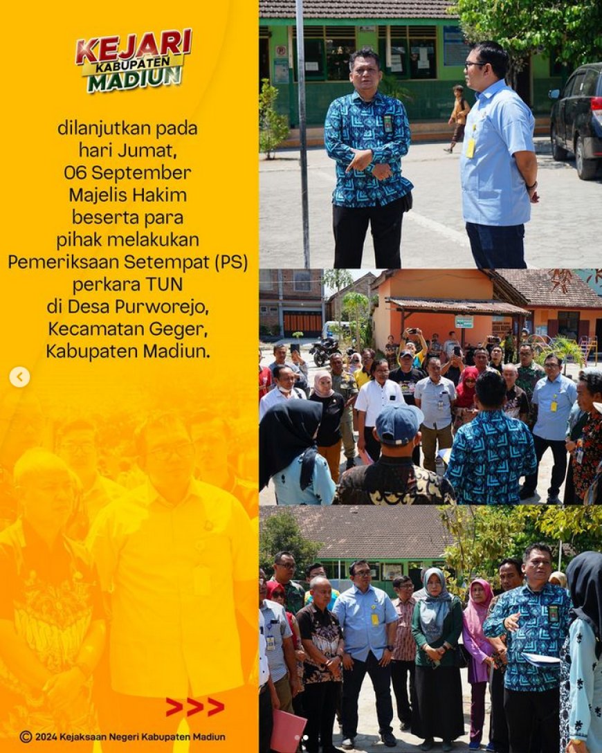 Sidang pemeriksaan alat bukti surat di PTUN Surabaya