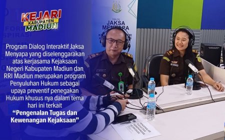 Jaksa Menyapa dengan Tema “Pengenalan Tugas dan Kewenangan Kejaksaan”