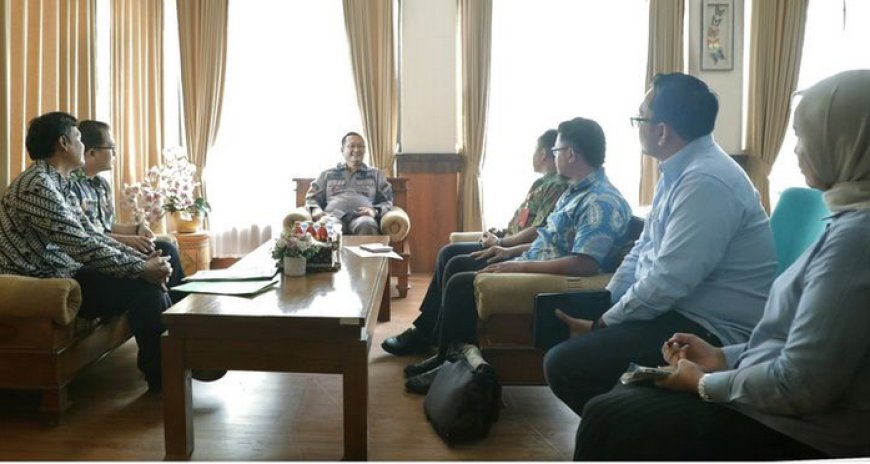 kunjungan Kepala Badan Pendapatan Daerah Kabupaten Madiun