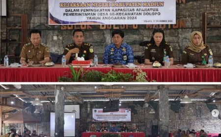 Asistensi Desa kepada Seluruh Desa di Kecamatan Dolopo Kabupaten Madiun