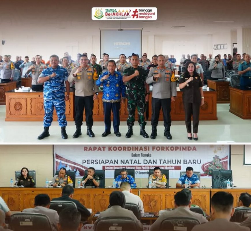 Rapat Koordinasi Forkopimda Dalam Rangka Persiapan Natal dan Tahun Baru Tahun Anggaran 2024