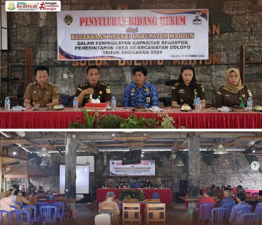 Asistensi Desa kepada Seluruh Desa di Kecamatan Dolopo Kabupaten Madiun