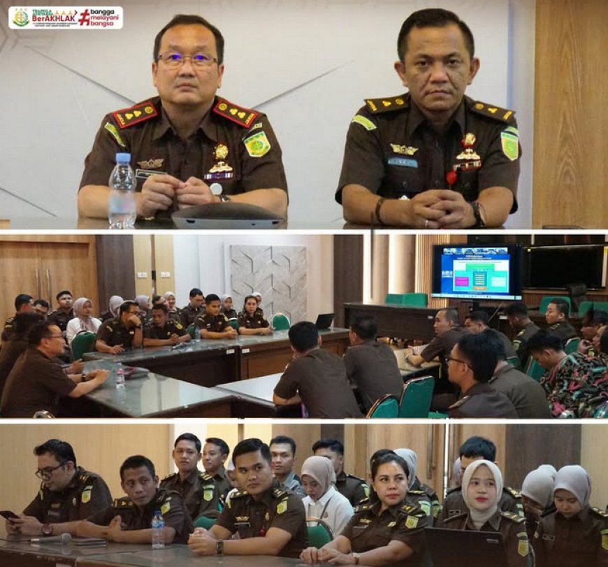 Pengarahan Jaksa Agung Muda Pengawasan Untuk Optimalisasi Kinerja secara daring