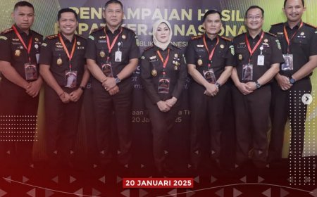 Penyampaian Hasil Rapat Kerja Nasional Kejaksaan RI Tahun 2025