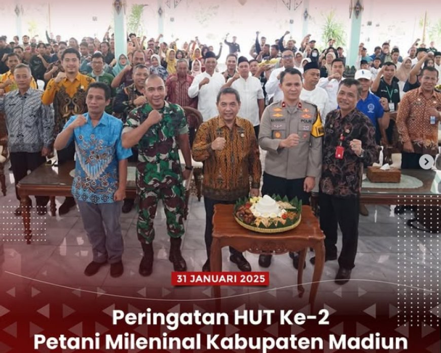 Peringatan HUT ke 2 Petani Milenial Kabupaten Madiun