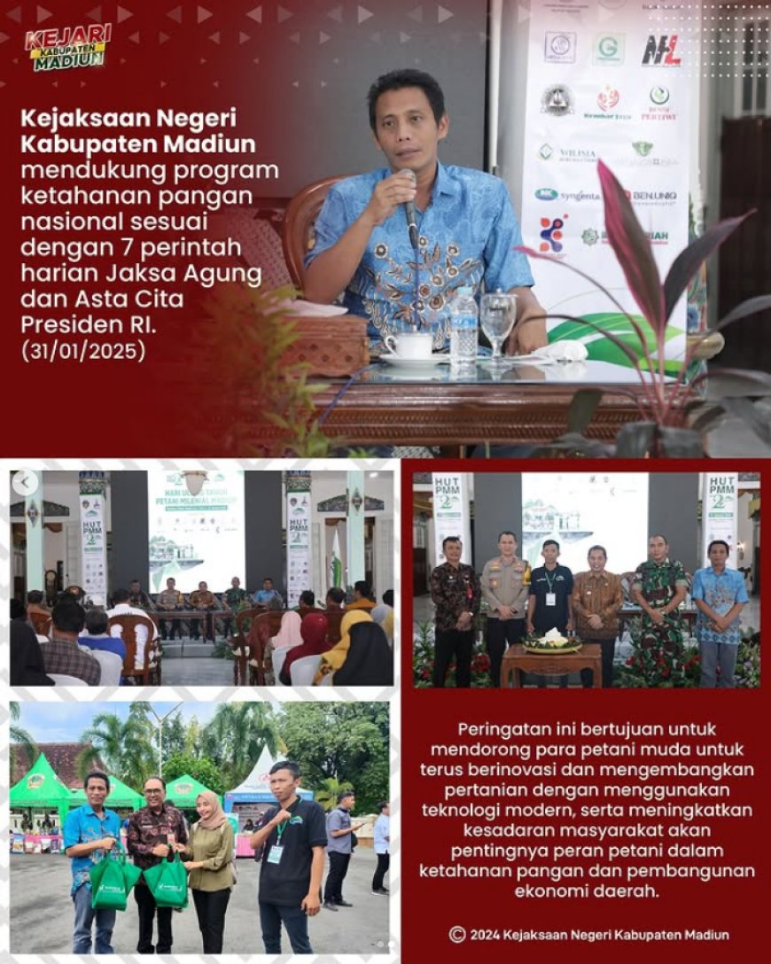 Peringatan HUT ke 2 Petani Milenial Kabupaten Madiun