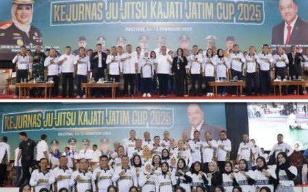 kegiatan Pembukaan Kejuaraan Nasional Jujitsu Kajati Jatim Cup