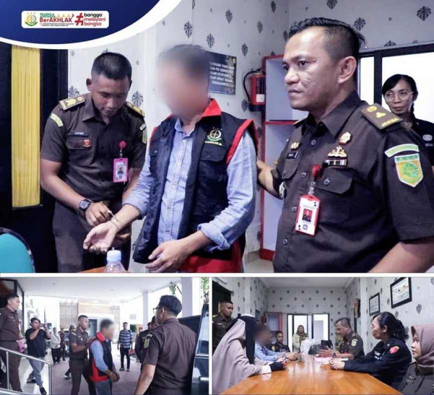 Penyerahan Tersangka dan Barang bukti Perkara Tindak Pidana Perpajakan pada tahun 2019