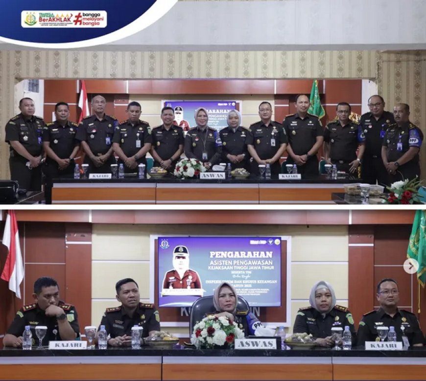 Inspeksi Umum Dan Inspeksi Khusus Keuangan Tahun 2025 oleh Tim Asisten Pengawasan Kejaksaan Tinggi Jawa Timur