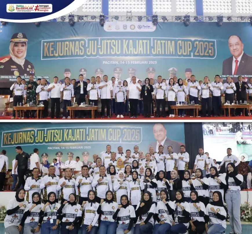 kegiatan Pembukaan Kejuaraan Nasional Jujitsu Kajati Jatim Cup