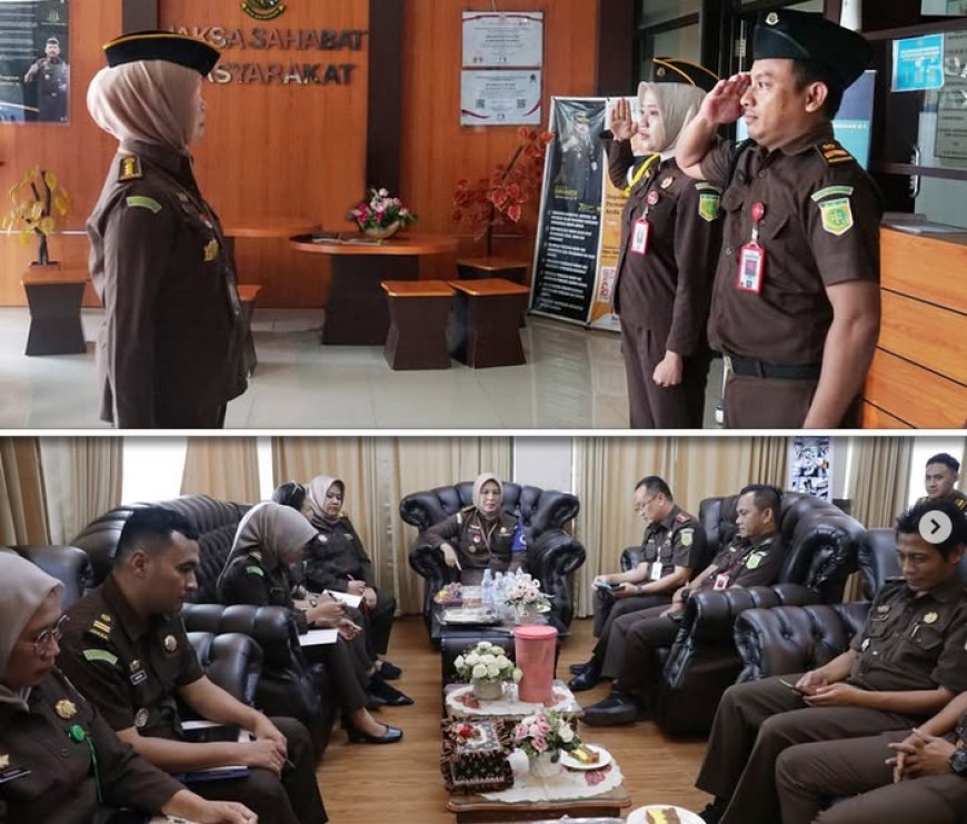 Kunjungan Asisten Pengawasan Ibu Dr. Diah Yuliastuti, S.H., M.H. Bersama Tim Auditor Kejaksaan Tinggi Jawa Timur