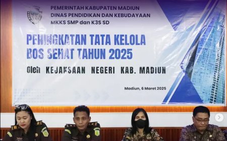 kegiatan Sosialisasi pengelolaan dana BOS