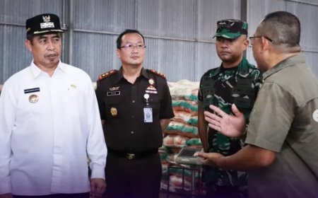 Monitoring Pemantauan Stok dan Harga Bahan Pokok sembako menjelang Hari Raya Idul Fitri 1446 H