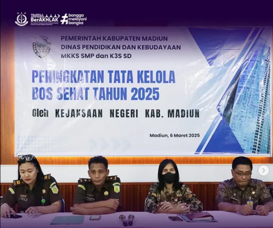kegiatan Sosialisasi pengelolaan dana BOS