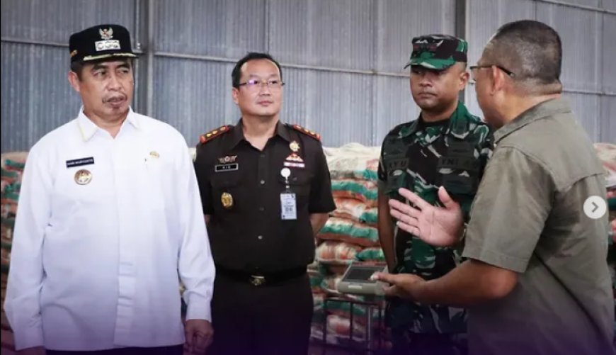 Monitoring Pemantauan Stok dan Harga Bahan Pokok sembako menjelang Hari Raya Idul Fitri 1446 H