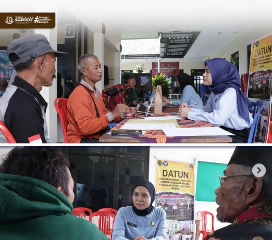 Tim Jaksa Pengacara Negara Kejaksaan Negeri Kabupaten Madiun melakukan kegiatan Pelayanan Hukum Gratis