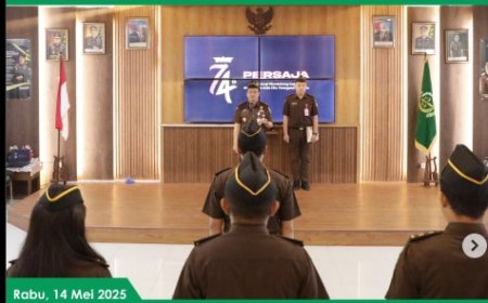 Upacara Peringatan Hari Ulang Tahun PERSAJA (Persatuan Jaksa Indonesia) Ke-74 Tahun 2025