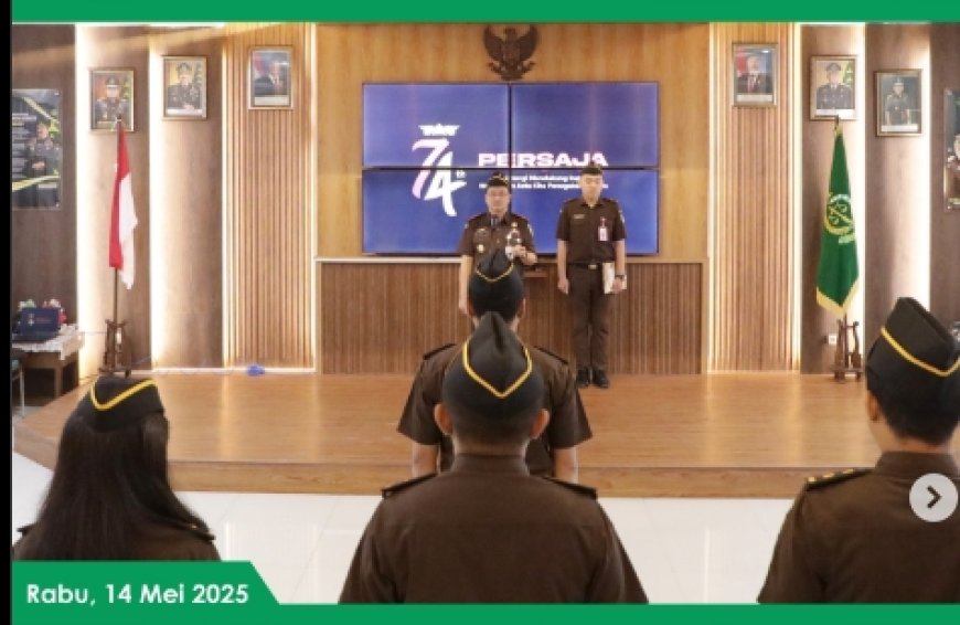Upacara Peringatan Hari Ulang Tahun PERSAJA (Persatuan Jaksa Indonesia) Ke-74 Tahun 2025