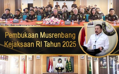 Pembukaan Musrenbang Kejaksaan RI Tahun 2025