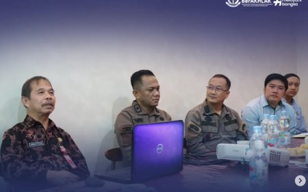 Rapat Koordinasi dalam rangka tindak lanjut dari Pensertifikatan Hak Pakai Pemerintah kabupaten terhadap bidang tanah PSU Perumahan yang diterlantarkan oleh Pengembang