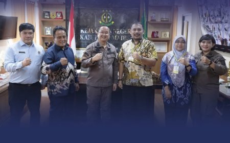 kunjungan silaturahmi dari Direktur Utama PDAM Tirta Dharma Purabaya Kabupaten Madiun