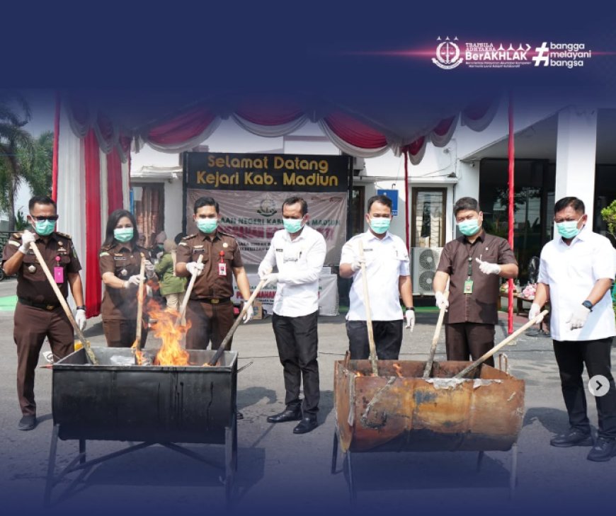 Pemusnahan Barang Bukti Perkara Tindak Pidana Umum yang telah berkekuatan Hukum Tetap (INKRACHT)