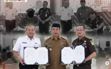 Penandatanganan Perjanjian Kerjasama antara Kejaksaan Negeri Kabupaten Madiun dengan Pemerintah Kabupaten Madiun