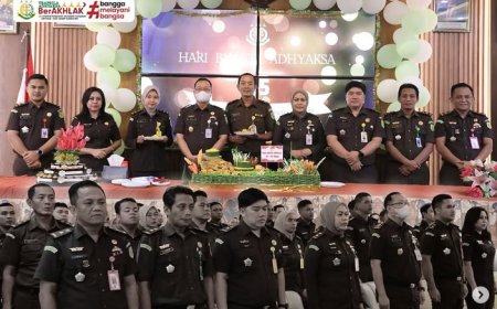 acara syukuran memperingati Hari Bhakti Adhyaksa ke-65 Tahun 2025