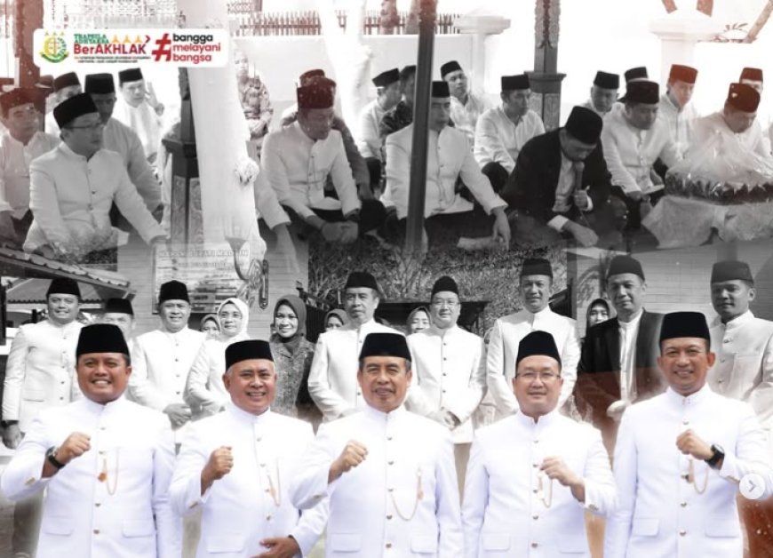 Ziarah dan Tabur Bunga ke Makam Para Bupati Madiun Terdahulu Dalam Rangka Peringatan Hari Jadi ke-457 Kabupaten Madiun