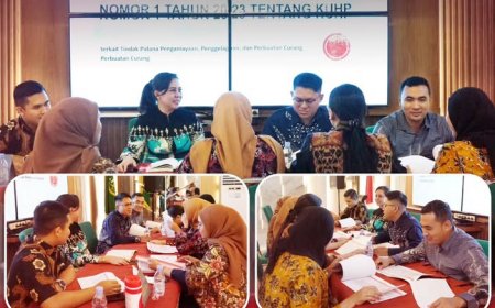 Focus Grup Discussion (FGD) pembahasan KUHP Nomor 1 Tahun 2023