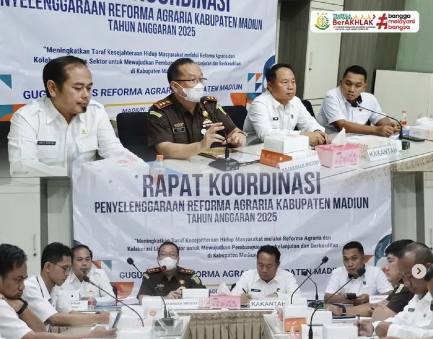 Penyelenggaraan Reforma Agraria Kabupaten Madiun Tahun Anggaran 2025